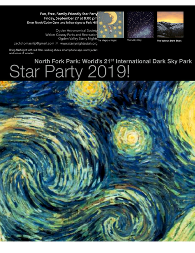 2019 Star Party Poster 